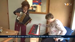 Autisme la Garriga posa en marxa un taller de musicoteràpia