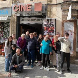El cinema Alhambra visita Autisme la Garriga