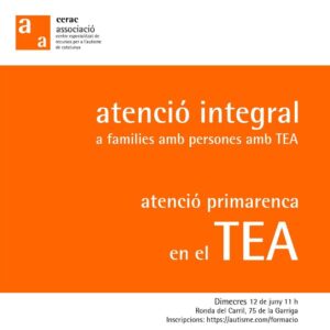 Atenció primerenca en el TEA