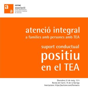 Suport conductual positiu en el TEA