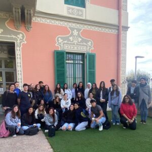 Visita del l’Institut Pere Barnils