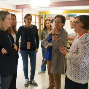 Visita de la consellera de Drets Socials i Inclusió